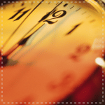 Clock five minutes to twelve
