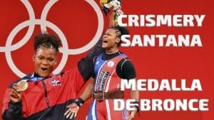 Crismery Santana is the first Dominican woman to win an individual Olympic medal at the Summer Olympic Games in Tokyo 2020.
