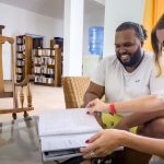 A place for cultural exchange and Spanish learning: The new IIC school location in the city center of Sosua in El Batey opposite from the Marriott Ocean Club Sosua and Hotel Sosua by the Sea offers many different possibilities to learn Spanish in the Dominican Republic, cultural exchange and full Spanish immersion while learning Spanish in the same building where the school's German A1 and English students take their language classes.