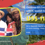Buy a USD 100.- Christmas gift card for an IIC Spanish Course and get USD 10.- extra.