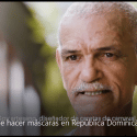 Artist Humberto Lopez designs and creates the devils and masks of the famous Dominican carnival.