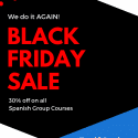Save 30% with IIC's Black Friday Sale 2022 on all Spanish Group Courses when learning Spanish in the Dominican Republic in 2022 and 2023.