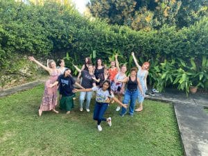 WWU student group at IIC Santo Domingo, learning Spanish, and about the Dominican culture and public health in the Dominican Republic.
