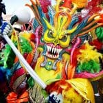 The devils will be back dancing again during the Dominican carnival carnaval in February.