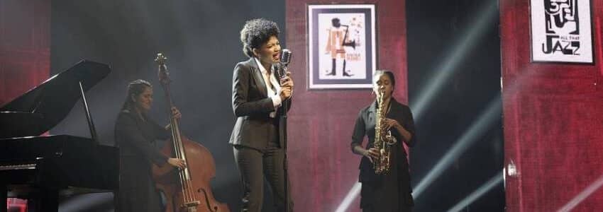 Amanda Sanchez performs at the Santo Domingo Jazz Festival at Casa de Teatro in June and July in the Dominican Republic.