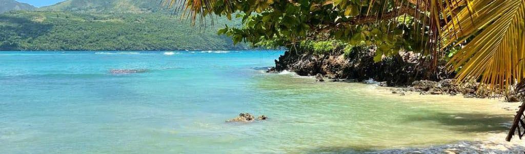 Playa Rincon in the province of Samana which got recognized as film destination at the 2023 Cannes Film Festival.