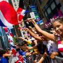 The People of New York City celebrate the 41st Dominican Day Parade on August 13, 2023.