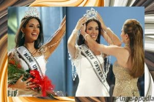 Amelia Vega, the first Miss Universe from the Dominican Republic.