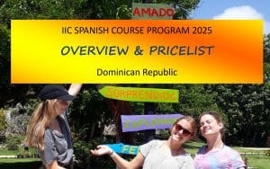 New Spanish Course Program 2025 of IIC Spanish School Dominican Republic to learn Spanish