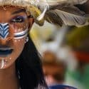 Taino culture in the new museum in Casa del Cordón in Santo Domingo Dominican Republic