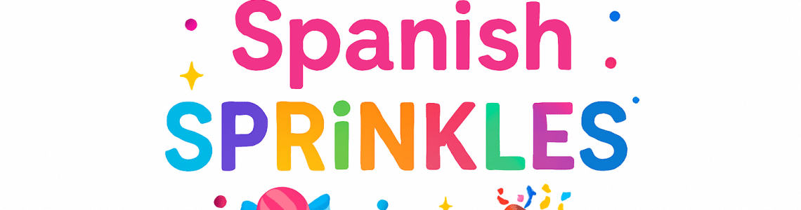 Logo of Spanish sprinkles the new fun 90-minute add-on classes of IIC Spanish School Dominican Republic